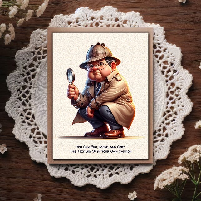 Humorous Customizable Any Occasion Postcard (Creator Uploaded)