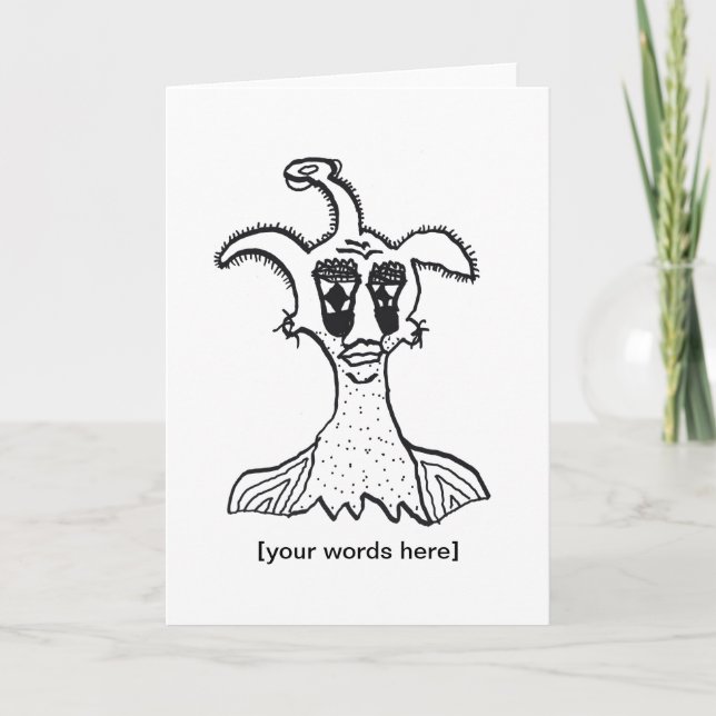 Humorous Customizable Freak Card 12-28-22 (Front)