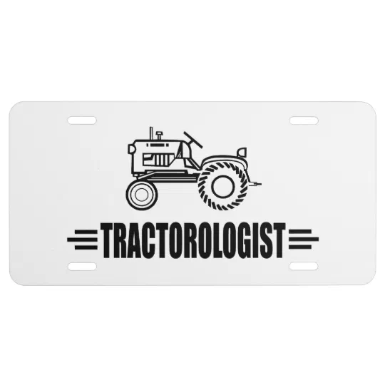 Personalized Custom Green Tractor Country Farmers Vanity License Plate Sign NEW 