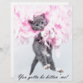 Humorous Cute Funny Cat (Front/Back)