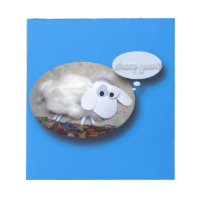 Humorous Cute Sheep Year Chinese Astrology Notepad