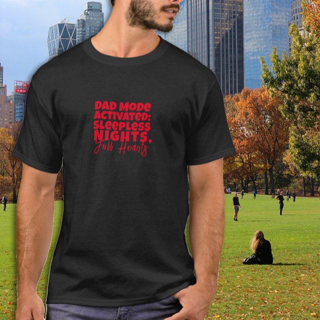 Humorous Dad Presents Black Letter T-Shirt (Creator Uploaded)