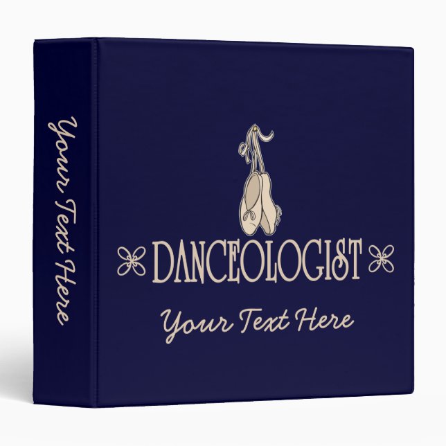 Humorous Dancing Binder (Front/Spine)