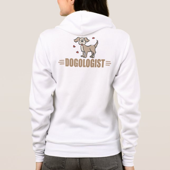 Humorous Dog Lover Hoodie (Back)