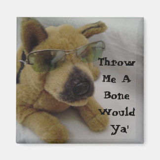 Humorous Dog Saying Magnet