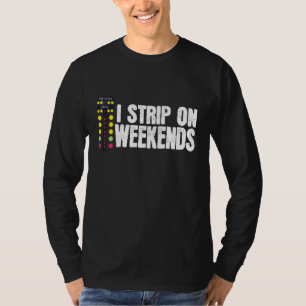 Humorous Drag Racing Enthusiast Illustration Quote T-Shirt