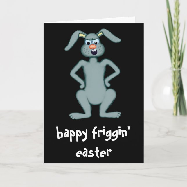 humorous easter card (Front)