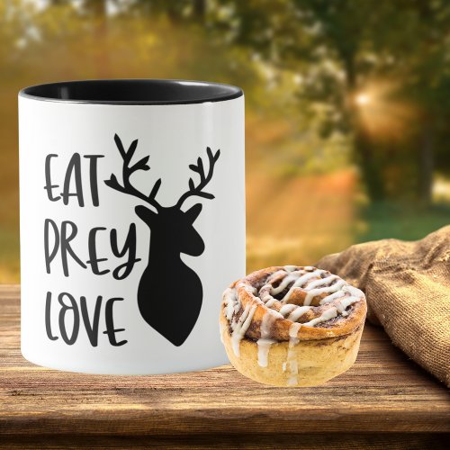 Humorous Eat Prey Love  Mug