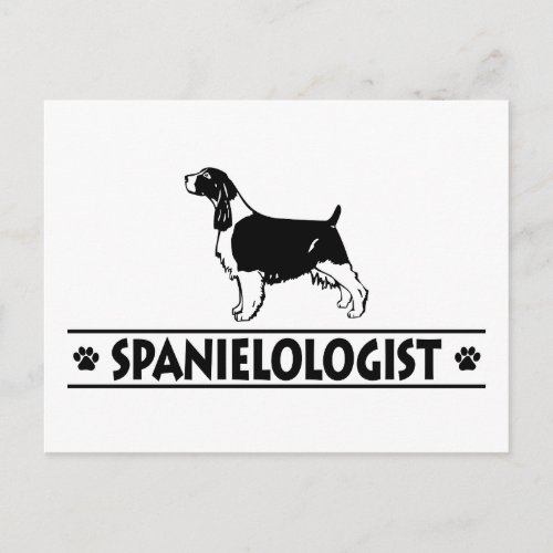 Humorous English Cocker Spaniel Postcard
