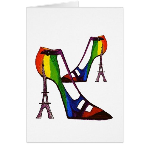 Humorous Fantasy Shoe Card