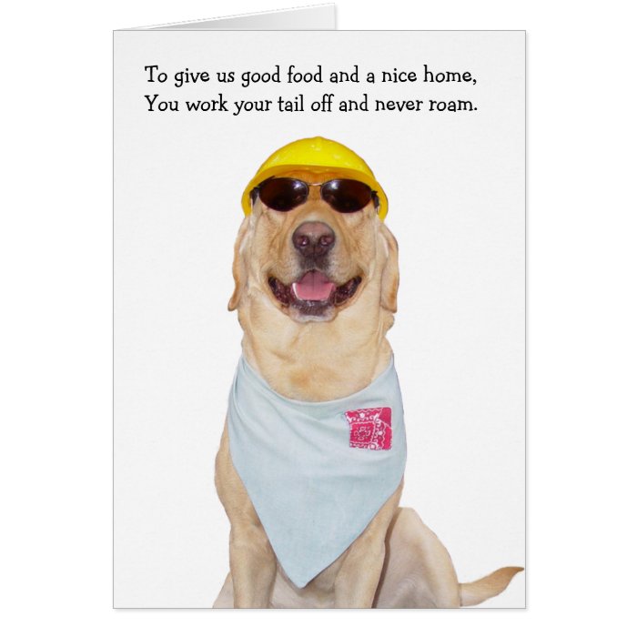 Humorous Father's Day Wife Greeting Cards