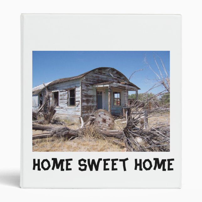 Humorous First Home Photo Album Binder (Front)