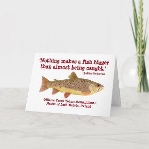 Humorous Fishing Card