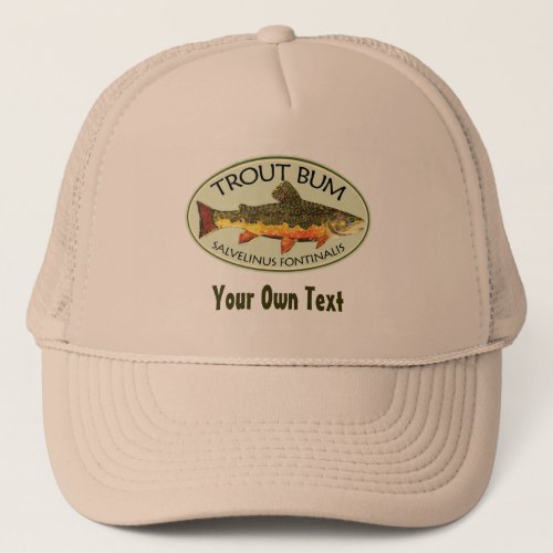 Humorous Fishing Trucker Hat