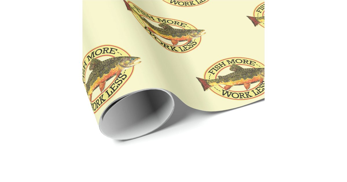 Funny Fishing Pole Bobber Adult Humor Fisher Wrapping Paper | Zazzle