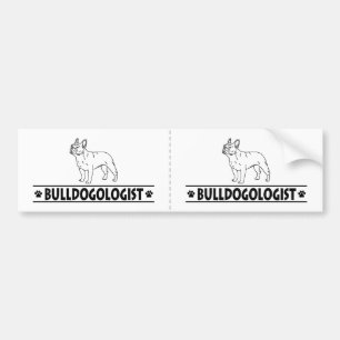 Humorous French Bulldog Bumper Sticker