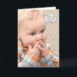 Humorous Friend's Birthday Card<br><div class="desc">Little blond boy with humorous shocked expression on his face for Friend's birthday.</div>