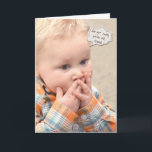 Humorous Friend's Birthday Card<br><div class="desc">Little blond boy with humorous shocked expression on his face for Friend's birthday.</div>