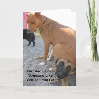 Humorous Friendship Card