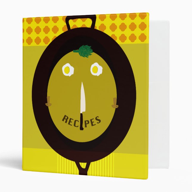 Humorous Funny Hilarious Kitchen Family  Recipes Binder (Front/Inside)