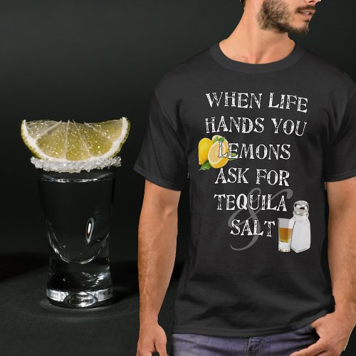 Humorous Funny Liquor Tequila Shot Glass Unisex T_Shirt