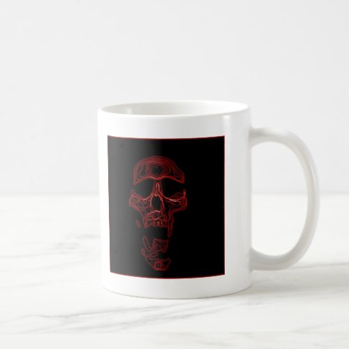 Humorous Funny Skull Coffee Mug