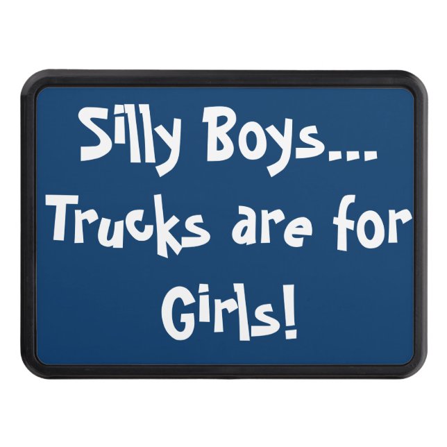 Humorous Funny Trailer Truck Hitch Cover (Front)