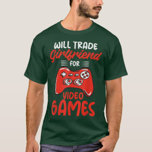 Humorous Funny Video Games For Men Dad  T-Shirt