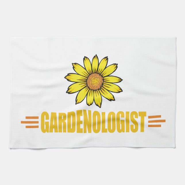 Humorous Gardener Towel (Horizontal)