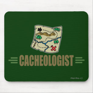 Humorous Geocaching Mouse Pad