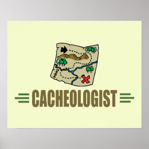 Humorous Geocaching Poster