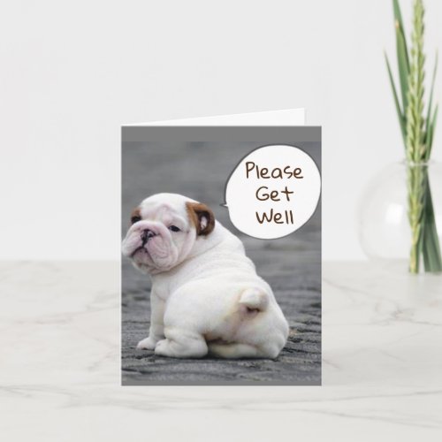 HUMOROUS GET WELL  BACK TO NORMAL CARD