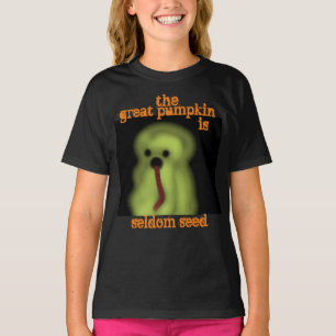 Humorous Ghost Marvin Great Pumpkin Seldom Seed T-Shirt