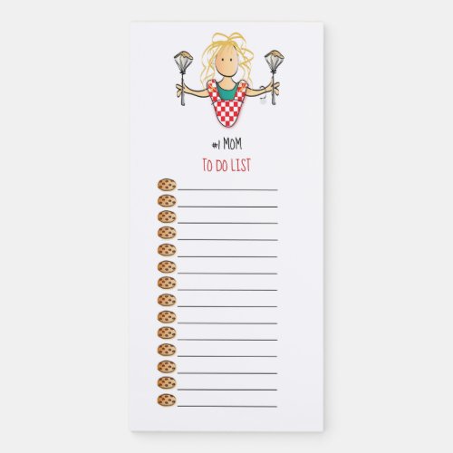 Humorous Gift Idea Mothers Day Magnetic Notepad