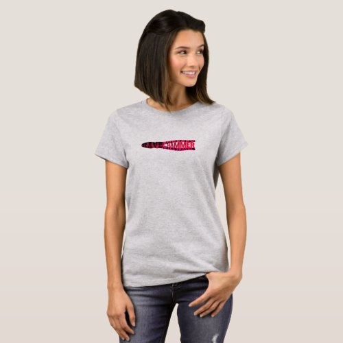 Humorous Girl Electrician Gift T_Shirt