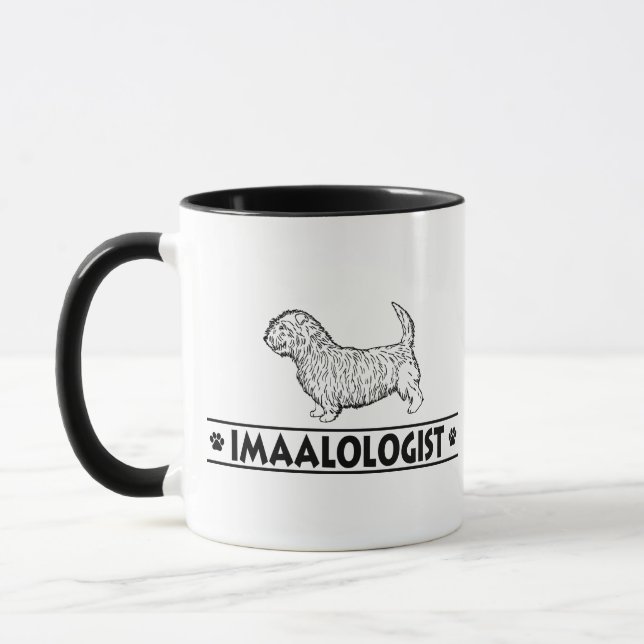 Humorous Glen of Imaal Terrier Mug (Left)
