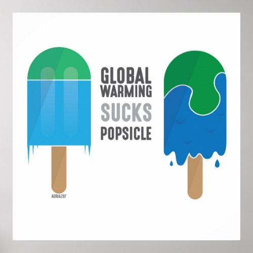 Humorous Global Warming Poster