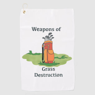 Humorous Golf Towel