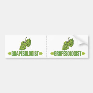 Humorous Grapes Bumper Sticker