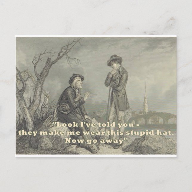 Humorous Greetings Card Fun Scottish Birthday (Front)