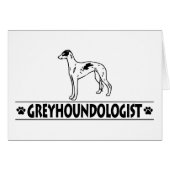 Humorous GREYHOUND DOGS (Front Horizontal)