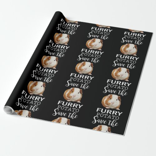 Humorous Hamster For Men Woman Wrapping Paper