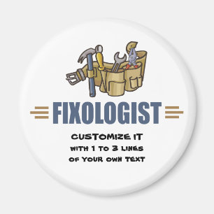 Humorous Handyman Magnet