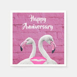 Humorous Happy Anniversary Paper Napkins