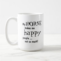 Humorous Horse Mug