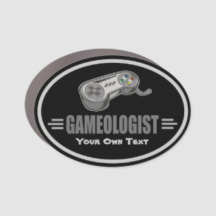 Humorous I Love Gaming Funny Gameologist Car Magnet