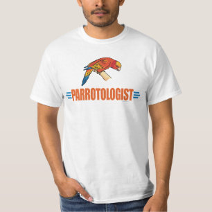 Humorous I Love Parrots T-Shirt