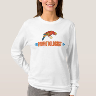 Humorous I Love Parrots T-Shirt