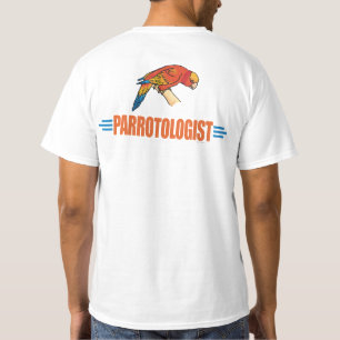 Humorous I Love Parrots T-Shirt