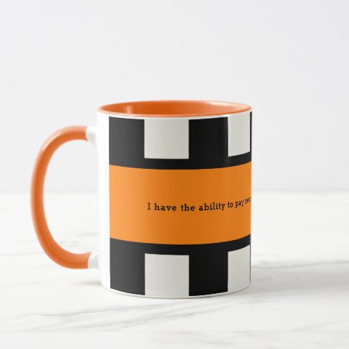 Humorous Ice Hockey Referee Inspired Quote Mug